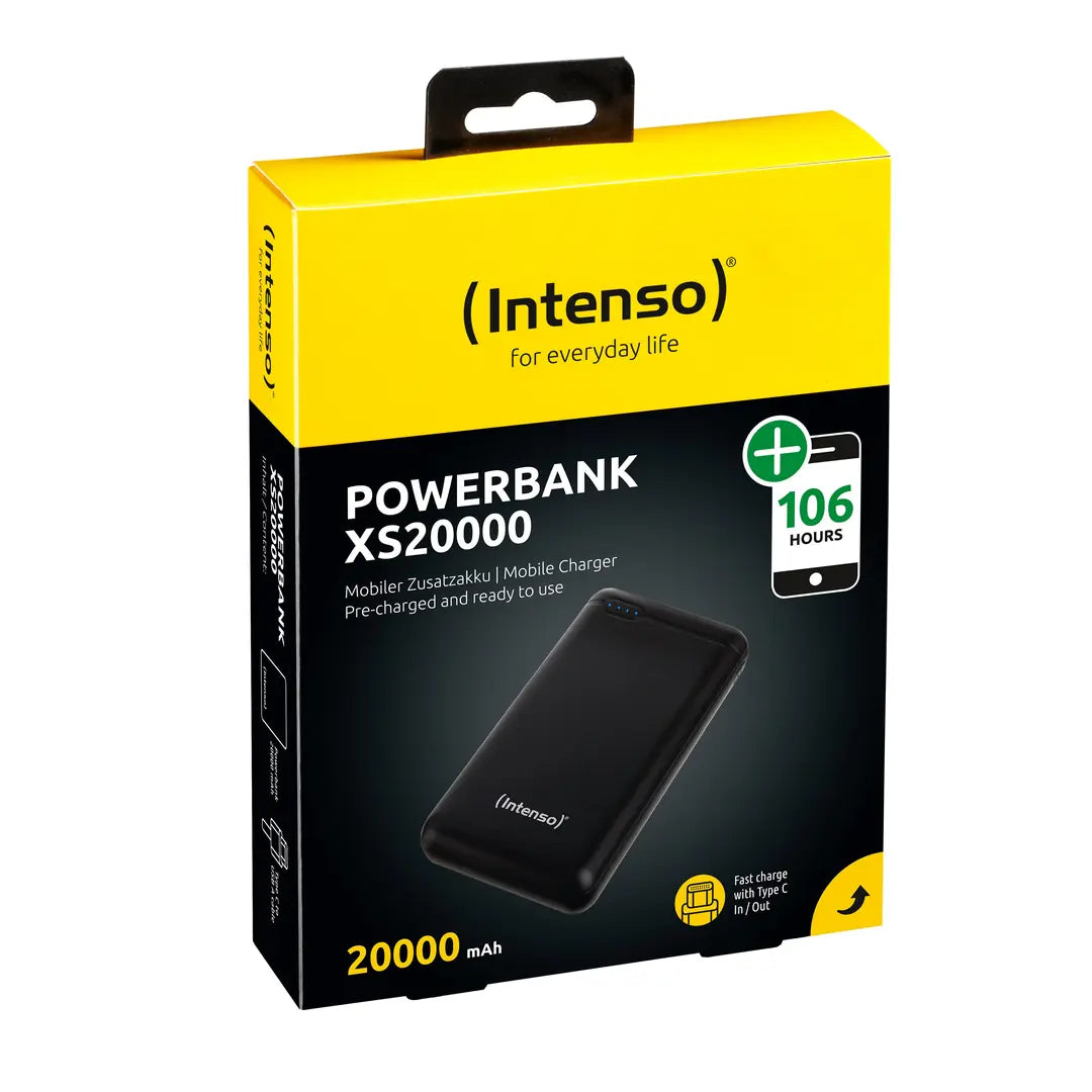INTENSO Powerbank black 7313550 20000 mAh