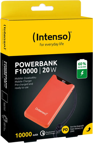 INTENSO Power Bank F10000 Orange 7332037 10000 mAh