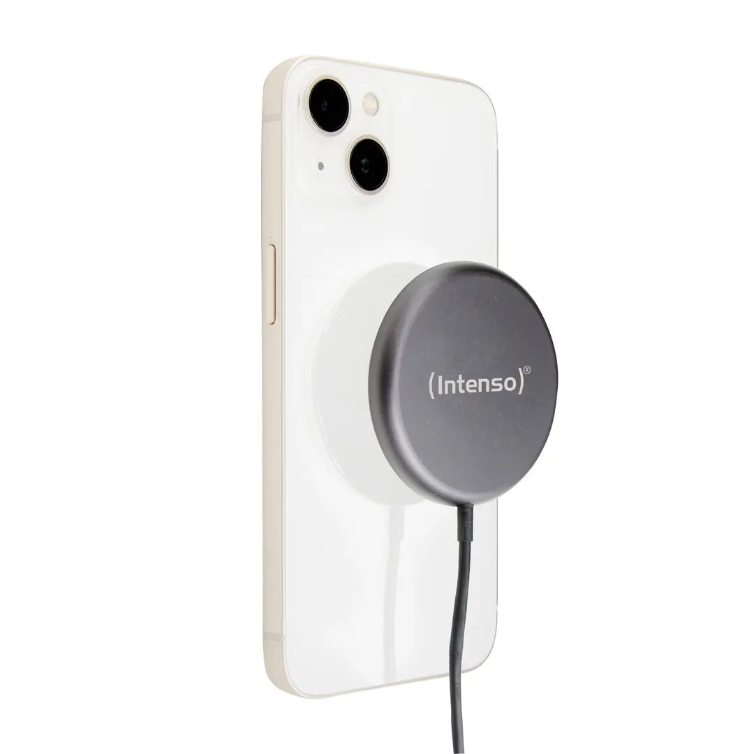 INTENSO Magnetic Wireless Charger MB1 7410710 MagSafe compatibility black