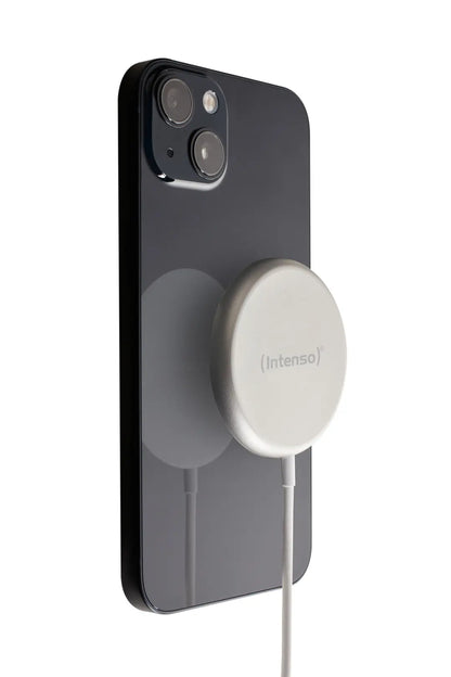INTENSO Magnetic Wireless Charger MW1 7410712 MagSafe compatibility white