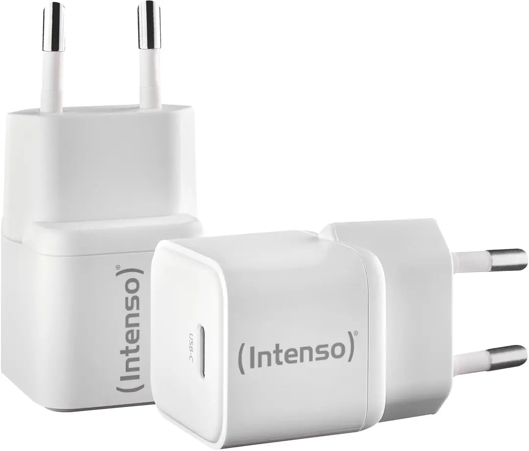 INTENSO Power Charger 30W GaN white 7803032 1 x USB-C each Double Pack
