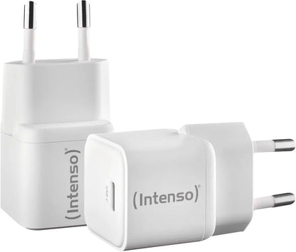 INTENSO Power Charger 30W GaN white 7803032 1 x USB-C each Double Pack