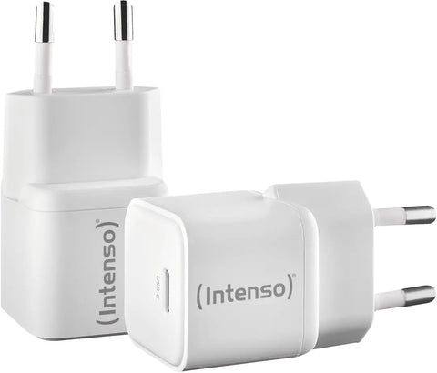INTENSO Power Charger 30W GaN white 7803032 1 x USB-C each Double Pack