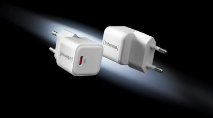 INTENSO Power Charger 30W GaN white 7803032 1 x USB-C each Double Pack