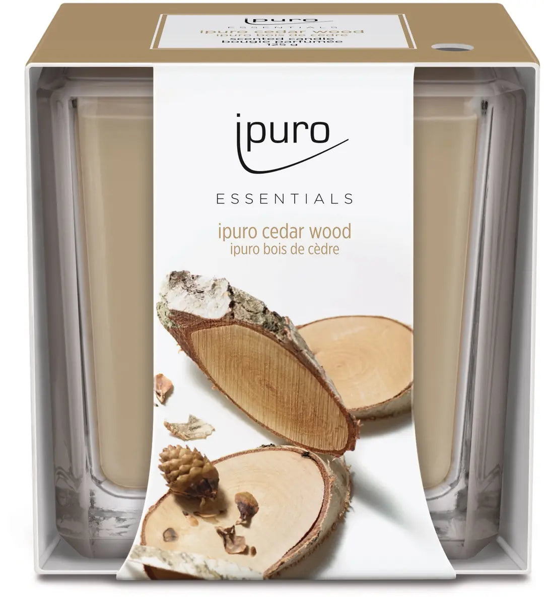 IPURO Duftkerze Essentials 051.1205 cedar wood 125g