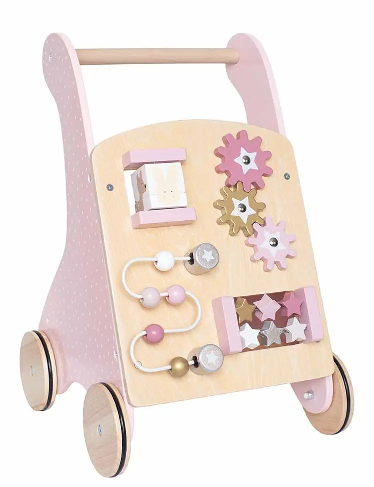 JABADABADO Laufhilfe Hase W7208 rosa 33x29x47cm