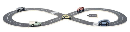 JABADABADO Strassenset W7231 Holz