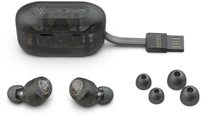 JLAB Go Air Pop Earbuds IEUEBGAIRPOPRCLR124 True Wireless, Clear