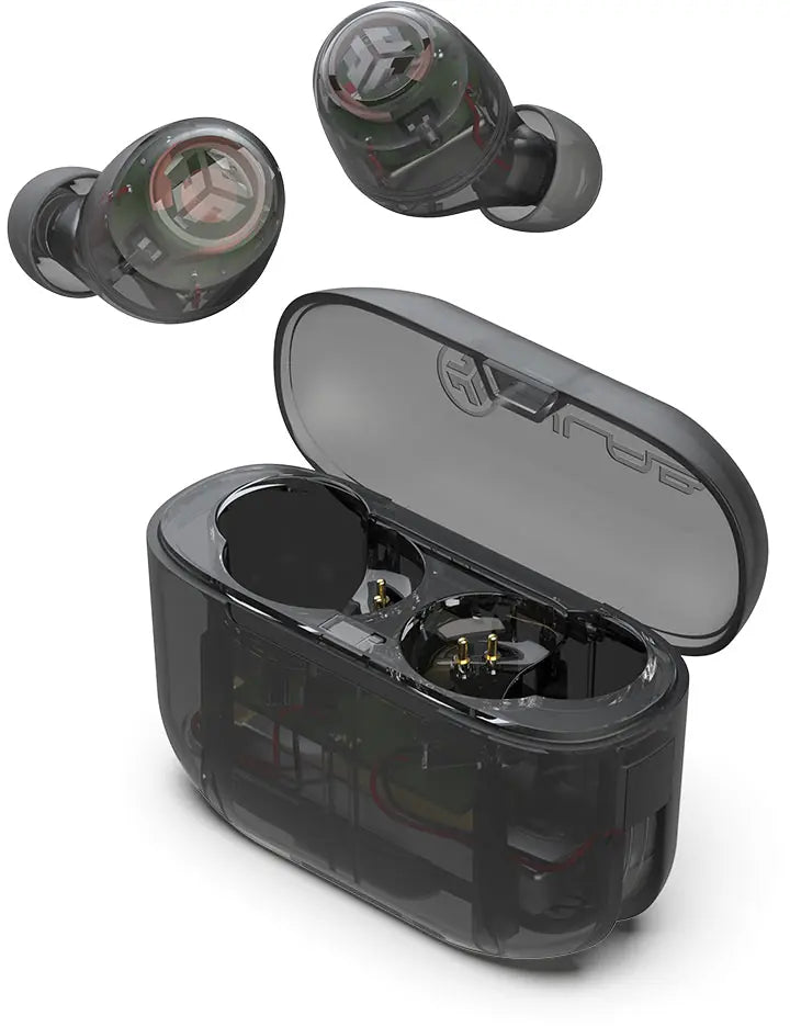 JLAB Go Air Pop Earbuds IEUEBGAIRPOPRCLR124 True Wireless, Clear
