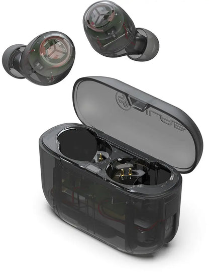 JLAB Go Air Pop Earbuds IEUEBGAIRPOPRCLR124 True Wireless, Clear