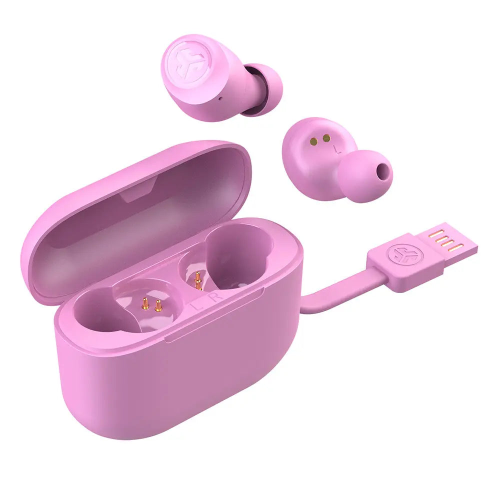 JLAB Go Air Pop Earbuds IEUEBGAIRPOPRPNK124 True Wireless, Pink