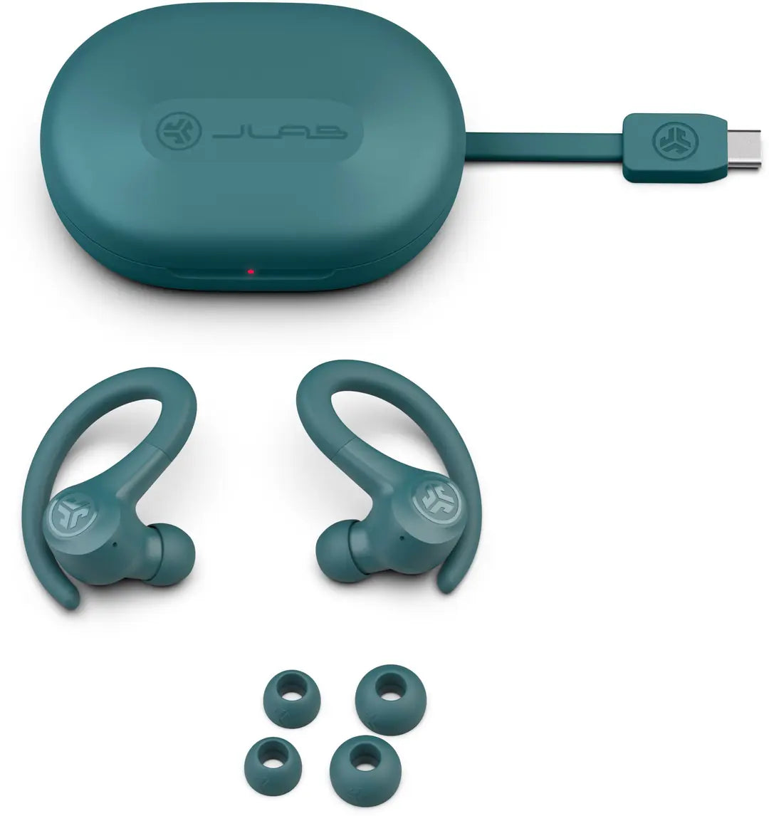 JLAB Go Air Sport Earbuds IEUEBGAIRSPRTRTEL124 True Wireless, Teal