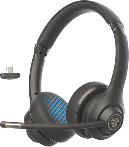 JLAB Go Work Headset IEUHBGOWORKRBLK4 Wireless, Black