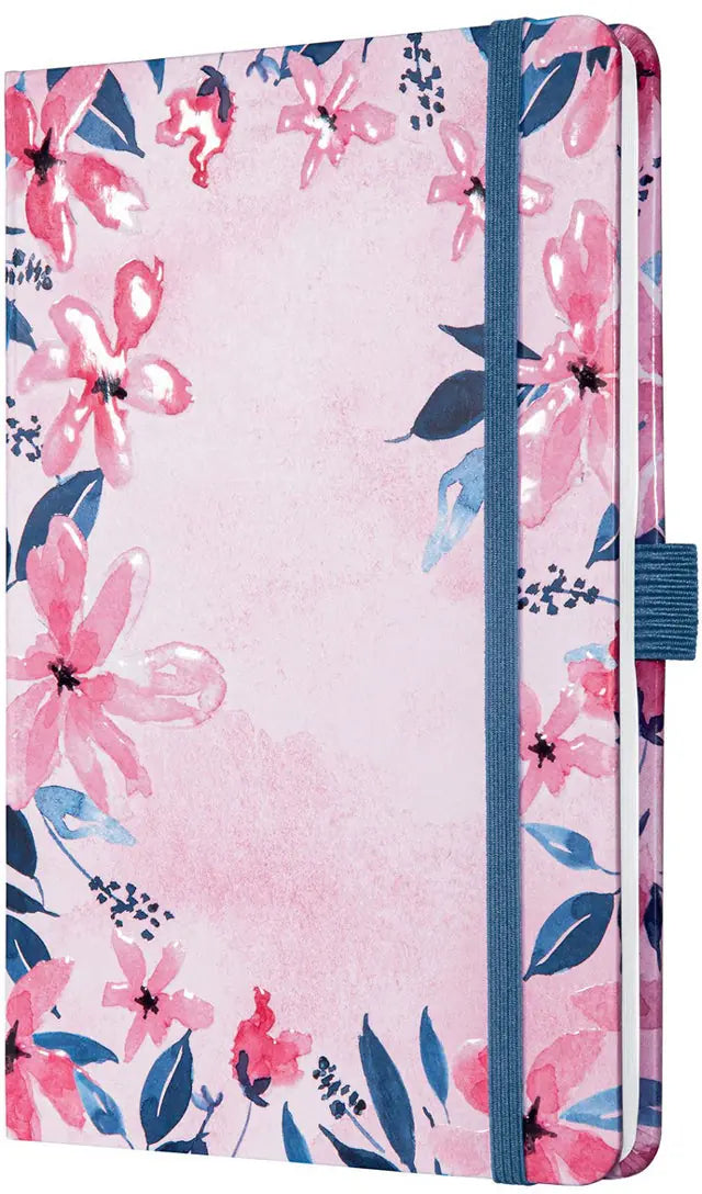JOLIE Notizbuch Loose Florals JN337 Pink A5 liniert 174 Seiten
