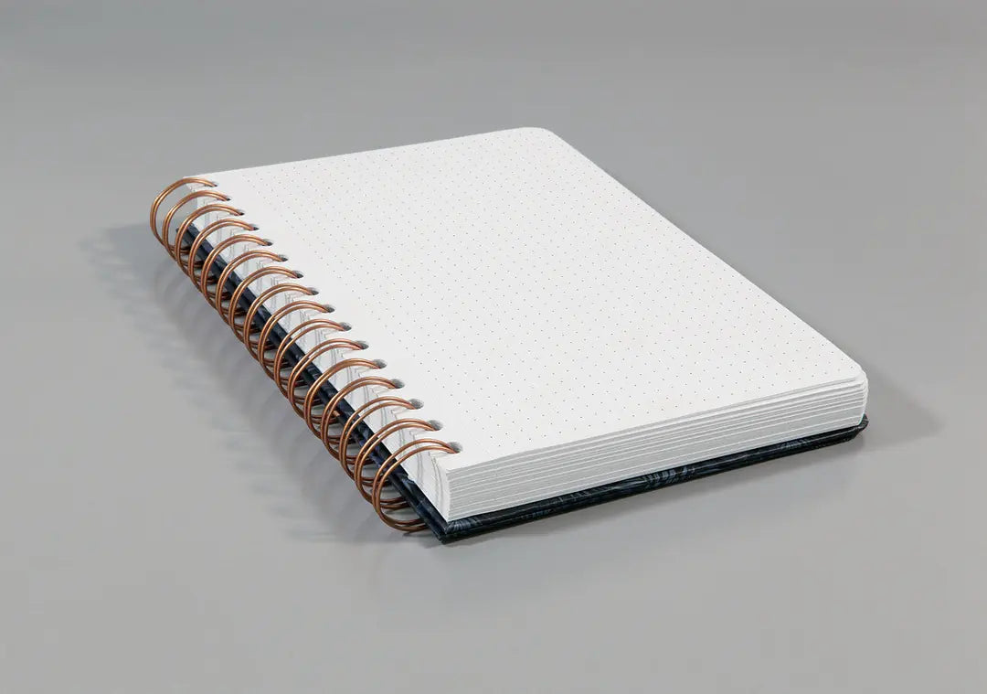 JOLIE Spiral-Notizbuch Brush Marks JN611 punktkariert, 240 S., A5