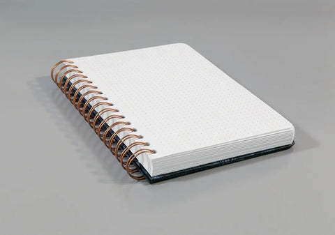 JOLIE Spiral-Notizbuch Brush Marks JN611 punktkariert, 240 S., A5