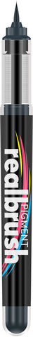 KARIN Real Brush Pen 0.4mm 33Z433 Pigment, schwarz