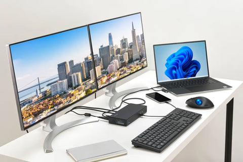 KENSINGTON Duale 4K Dockingstation K33603EU USB-C & USB-A blk