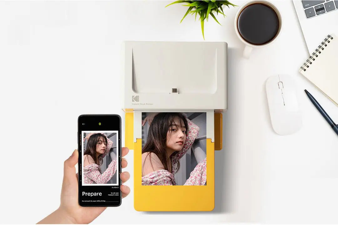 KODAK Post Card Size Photo Printer KOPRIPD460 Yellow