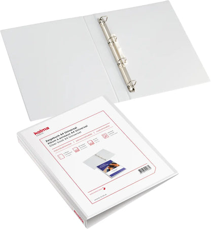 KOLMA Zeigebuch Vario Universal A4 01.201.16 weiss, 4-Ring 20mm
