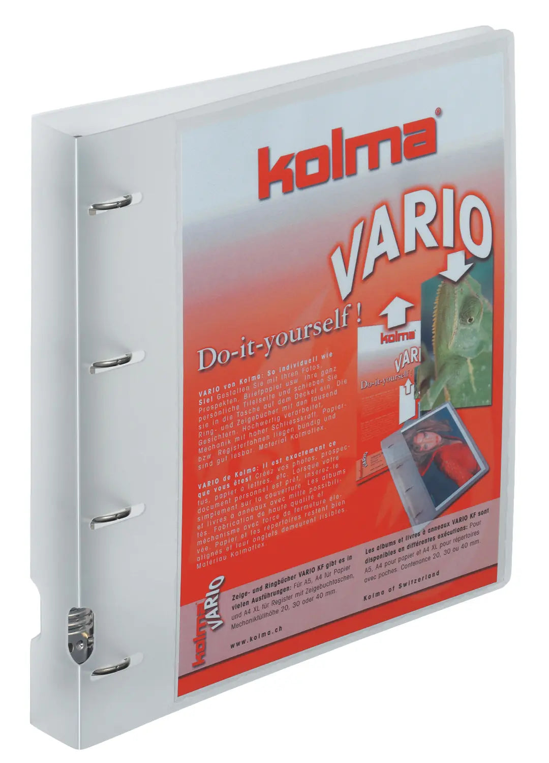 KOLMA Zeigebuch Vario A4 XL 02.020.00 Kolmaflex transparent