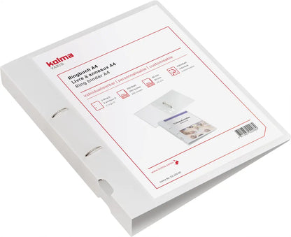 KOLMA Ringbuch Vario KF A4 02.120.00 transparent 2-Ring 3.8cm