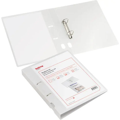 KOLMA Ringbuch Vario KolmaFlex A4 02.122.00 farblos, 2-Ring 40mm