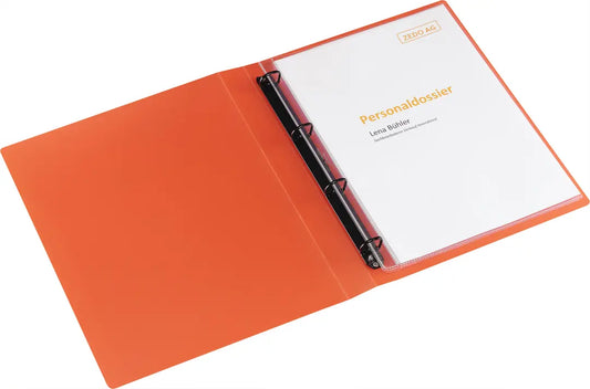 KOLMA Ringbuch Easy KolmaFlex A4 02.802.04 rot, 4-Ring, 3cm