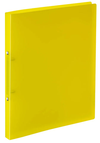 KOLMA Ringbuch Easy soft A4 02.804.11 gelb, 2-Ring, 2.1cm