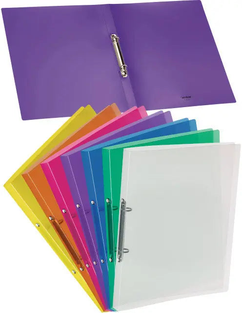 KOLMA Ringbuch Easy soft A4 02.804.13 violett, 2-Ring, 2.1cm