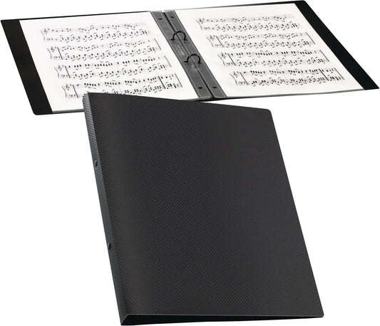 KOLMA Ringbuch matt A4 02.806.06 schwarz, 2.0 cm, 2-Ring