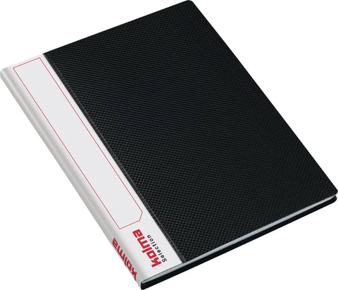 KOLMA Sichtbuch Selection A5 03.732.06 schwarz 20 Taschen