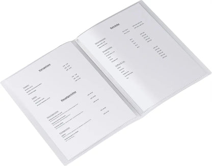 KOLMA Sichtbuch Vario A4 03.744.16 weiss 20 Taschen