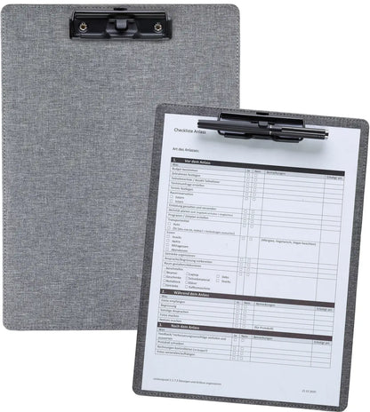 KOLMA Klemmbrett RPET A4 06.007.03 hoch grau 32x23cm