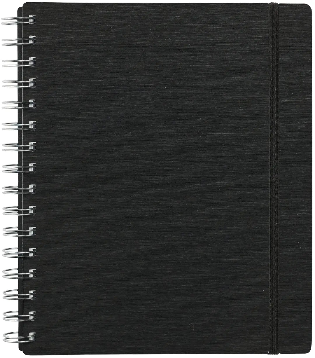 KOLMA Notizbuch LineaVerde A5 06.521.06 kariert, 70g/m2 schwarz
