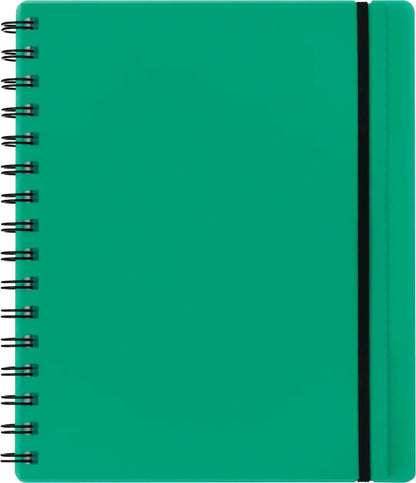 KOLMA Notizbuch Easy KolmaFlex A5 06.551.01 grün, kariert 5mm 100 Bl.