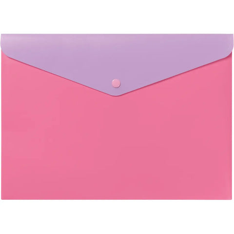 KOLMA Dokumententasche Doppia A4 08.153.20 pink/violett