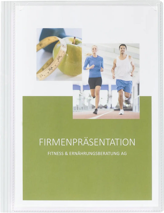 KOLMA Präsentationsmappe Vario A4 10.014.00 transparent