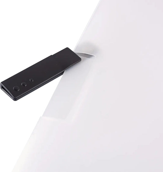 KOLMA Klemmhefter Easy A4 11.015.00 transparent 25 Blatt
