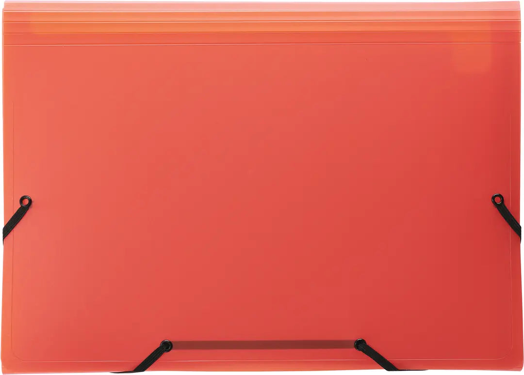 KOLMA Sammelmappe Daily Easy A4 11.017.04 rot, 13 Taschen, Kolmaflex