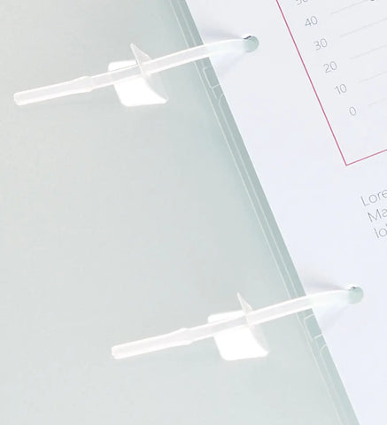KOLMA Schnellhefter New Century A4 11.202.00 transparent, bis 80 Blatt