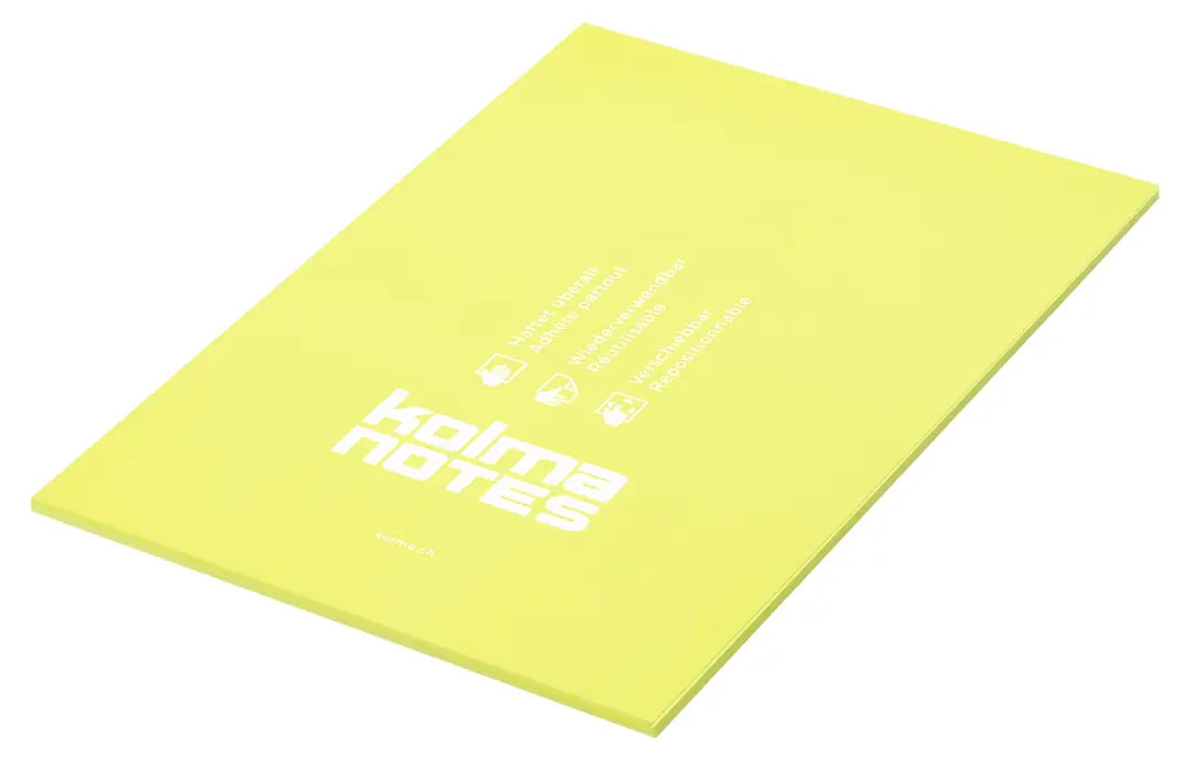 KOLMA kolma NOTES A5 13.005.11 1x50 Blatt gelb