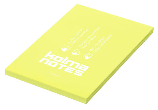 KOLMA kolma NOTES A6 13.006.11 1x100 Blatt gelb