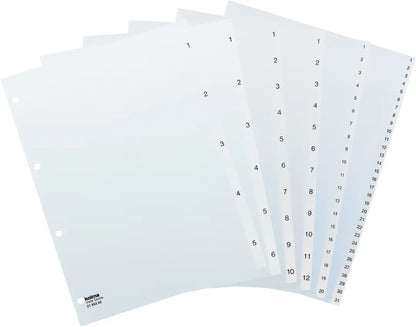 KOLMA Register Vista A4 21.564.00 transparent 1-6