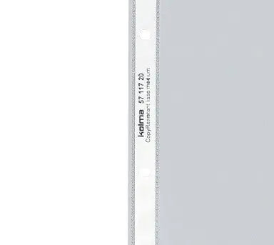 KOLMA Zeigetaschen Copyresistant A4 57.617.20 transp., lisse med. 10 Stück