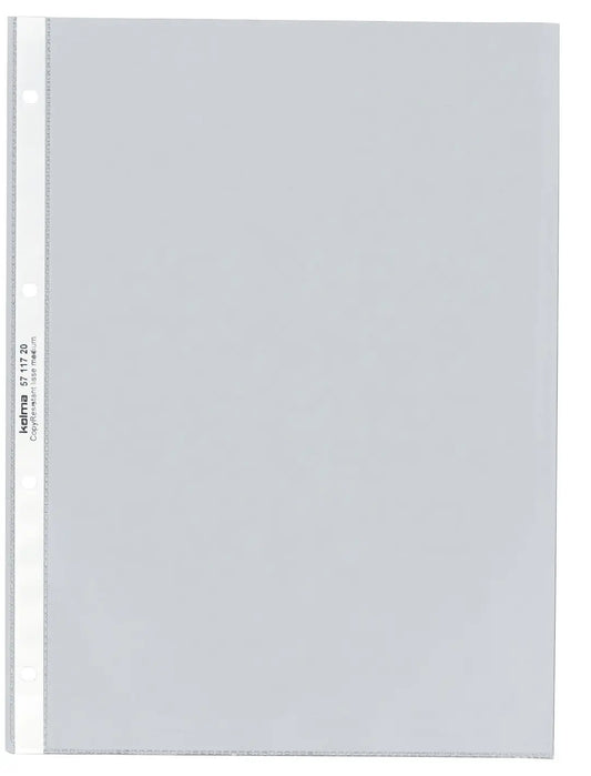 KOLMA Zeigetaschen Copyresistant A4 57.617.20 transp., lisse med. 10 Stück
