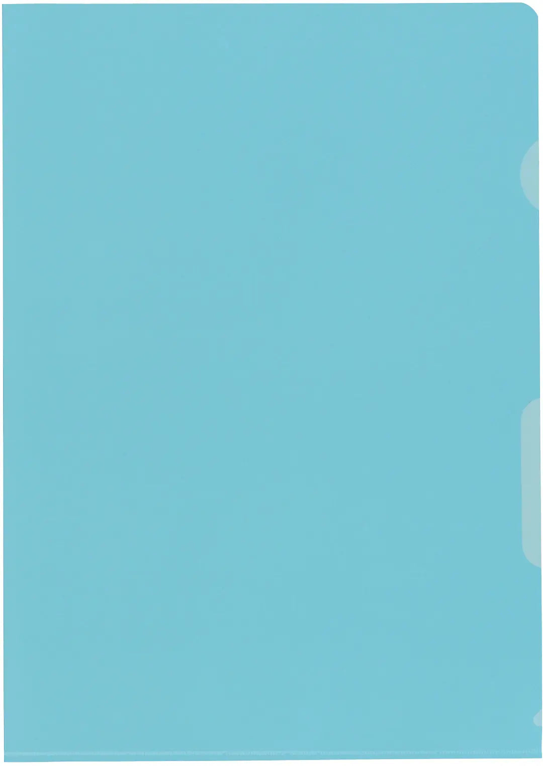 KOLMA Sichtmappen A4 59.444.05 blau, soft 100 Stück