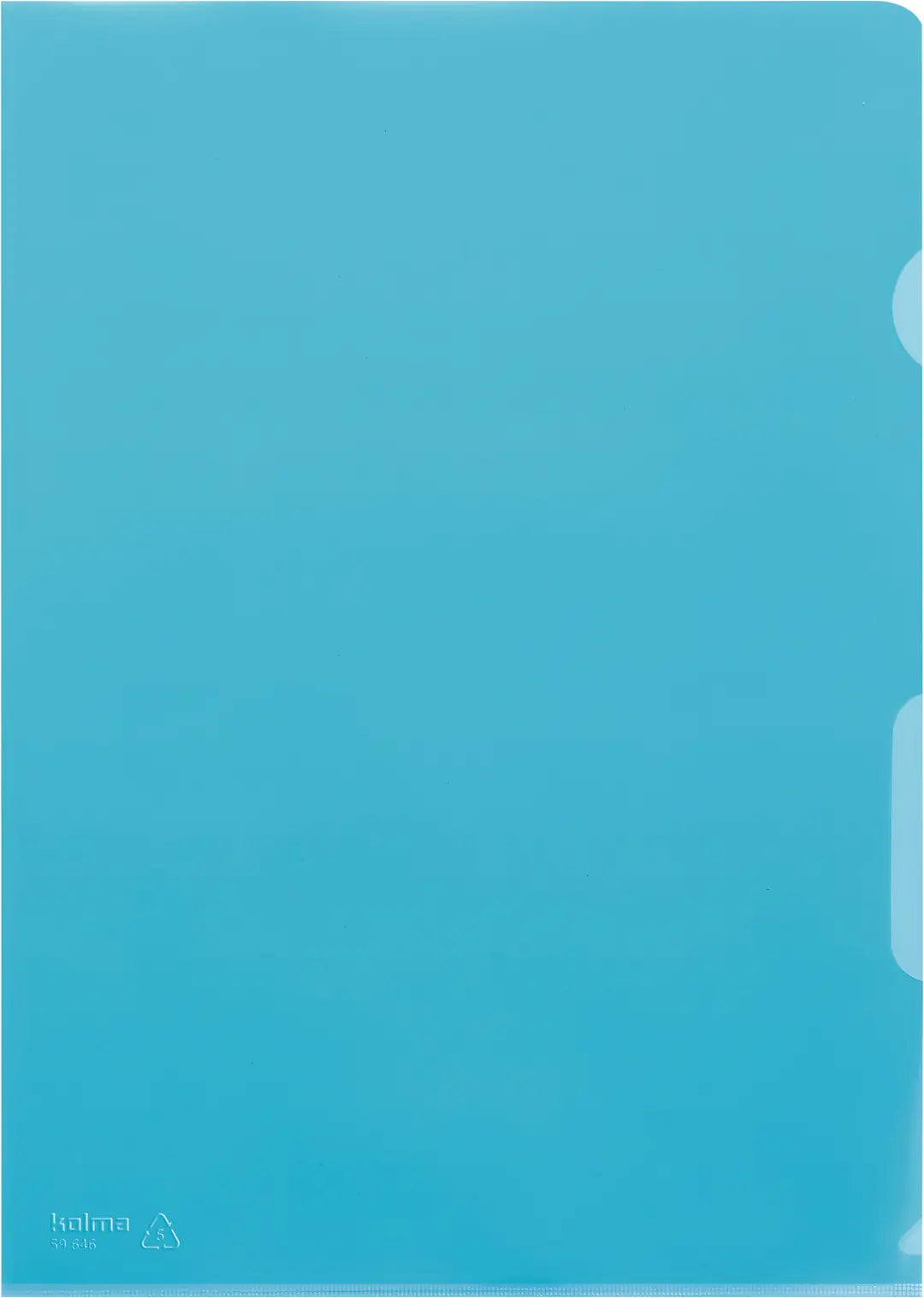 KOLMA Sichtmappen Superstrong A4 59.646.05 blau glatt 10 Stück