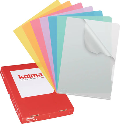 KOLMA Sichtmappen Superstrong A4 59.646.11 gelb glatt 10 Stück