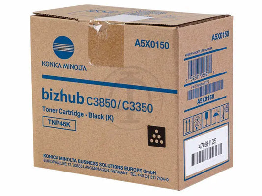 KONICA MINOLTA Toner TNP48K schwarz A5X0150 Bizhub C3850 10'000 Seiten